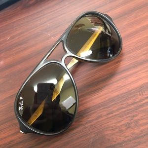 Ray Ban Cat Polarized Lightweight Matte Tortise